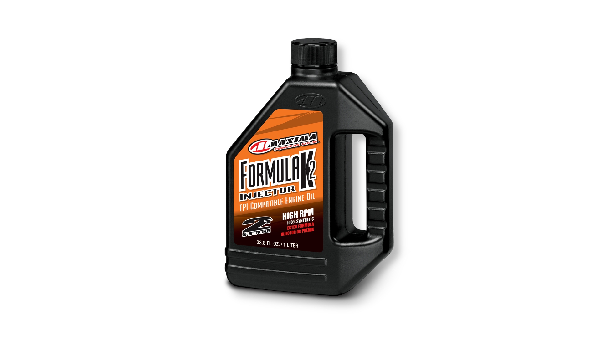 Levně MAXIMA závodní OILS olej 2T do směsi syntetický FORMULA K2 INJECTOR 100% SYNTHETIC 1 LITR (12) (AKC) (TPI) (TBI) (MAXIMA závodní OILS olej 2T do)