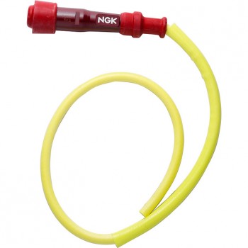 Pipe for spark plugs ebonite simple colour red cable NGK 8539