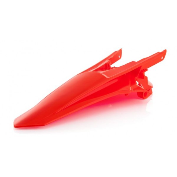 POLISPORT zadní blatník (bez bočnic) KTM SX125/150; SXF250/350/450; XCF250/350/450 16-18 barva oranžová fluorescenční (WITH OUT PINS) (POLISPORT)