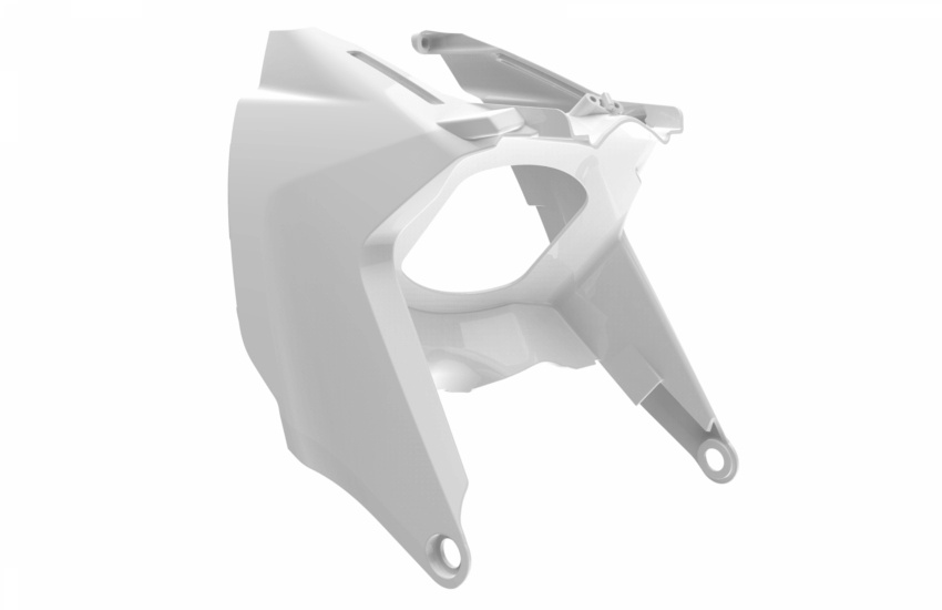 POLISPORT kryt vzduchového filtru KTM SX 65 16-23 barva bílá (POLISPORT kryt vzduchového filtru KTM SX 65 16-23 barva bílá)