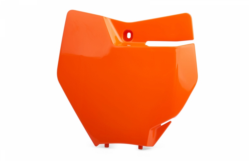 POLISPORT přední tabulka na startovací číslo KTM SX/SX-F 16-18 barva oranžová (POLISPORT přední tabulka na startovací číslo KTM SX/SX-F 16-18 barva)