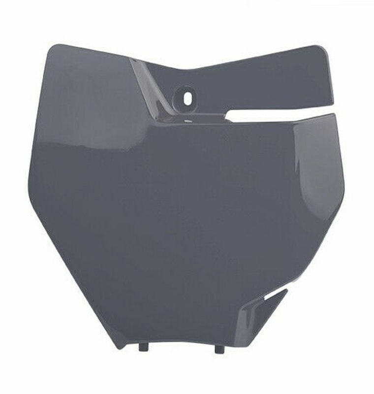 POLISPORT přední tabulka na startovací číslo KTM SX/SX-F `16-18 barva šedá nardo šedá (POLISPORT přední tabulka na startovací číslo KTM SX/SX-F)