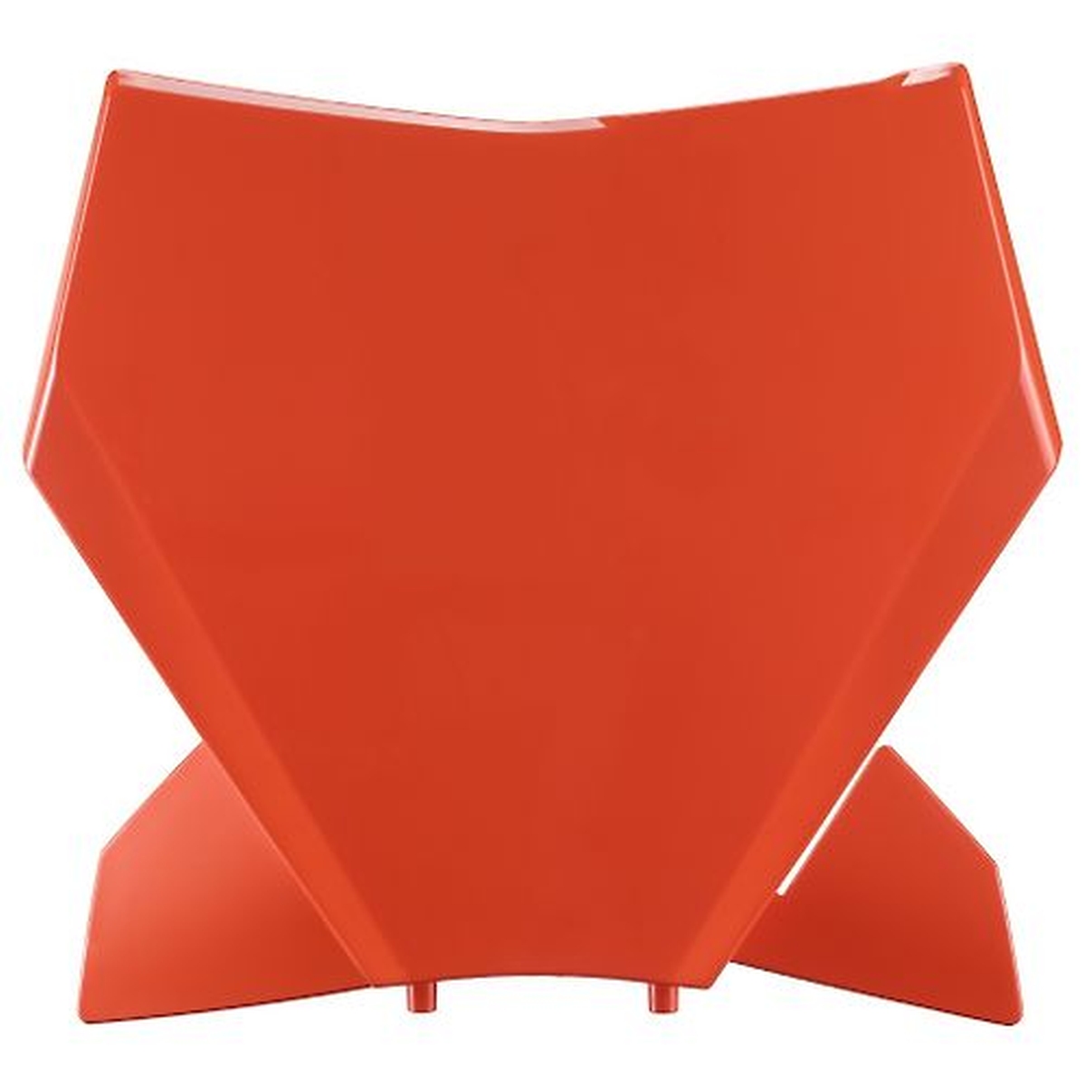 POLISPORT přední tabulka na startovací číslo KTM SX/SX-F/XC/XC-F 125/250/350/450 23-26, barva oranžová OEM (POLISPORT přední tabulka na startovací)