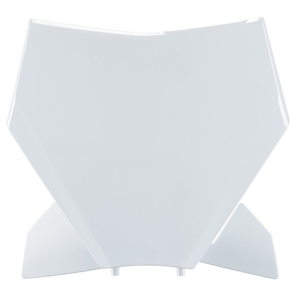 POLISPORT přední tabulka na startovací číslo KTM SX/SX-F/XC/XC-F 125/250/350/450 23-25 barva bílá (POLISPORT přední tabulka na startovací číslo KTM)