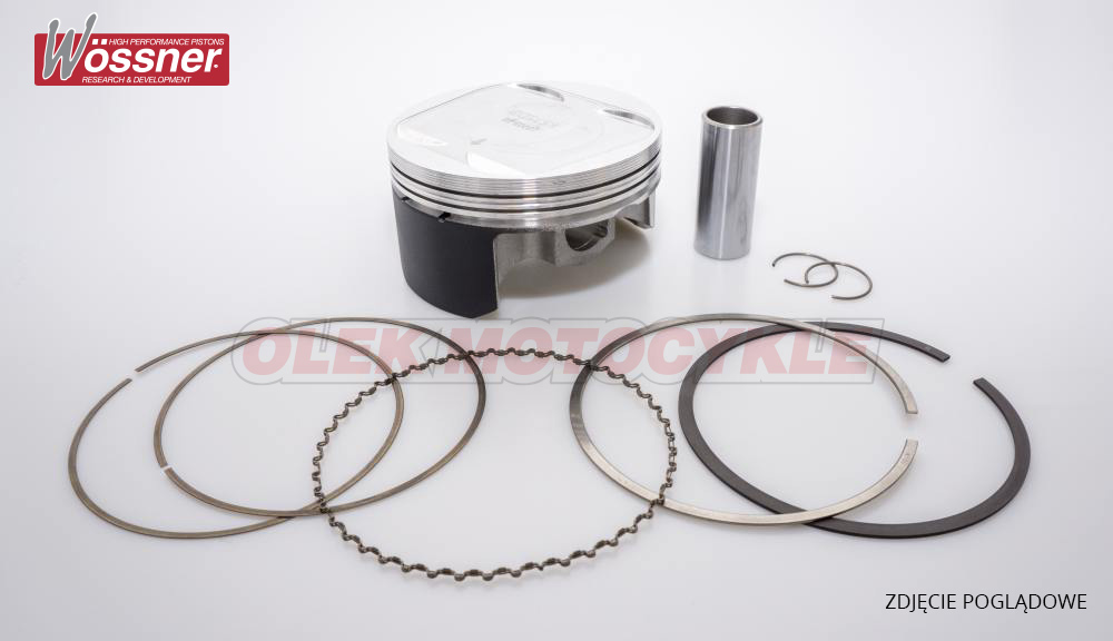 WOSSNER píst HONDA (4T) CRF 450R 15-16 12,5:1 (95,98MM) (8919DC)