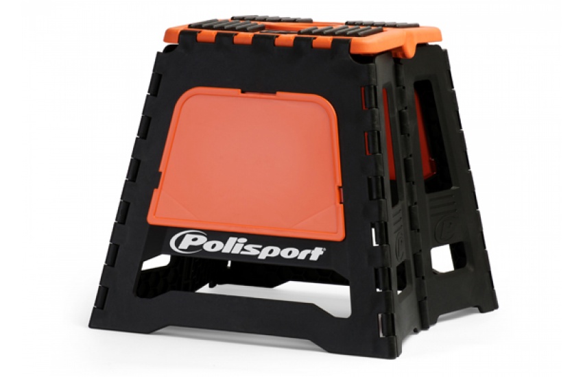 POLISPORT motocyklový stojan (křeslo) maximální zátěž 250KG barva černá/oranžová (POLISPORT motocyklový stojan (křeslo) maximální zátěž 250KG barva)