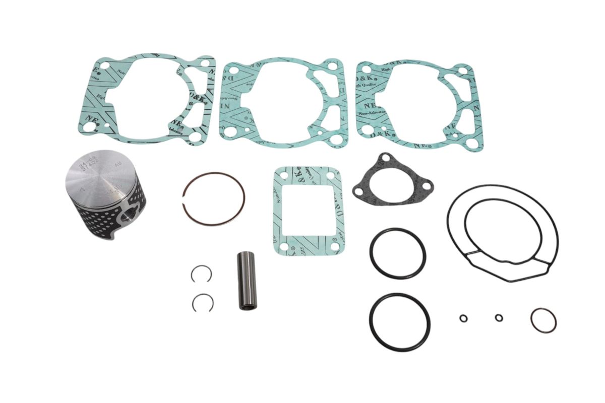 VERTEX sada na opravu horní části motoru KTM SX 65 24-25, HUSQVARNA TC 65 24-25, GAS GAS MC 65 24-25 (RACE EVOLUTION, jeden kroužek 0,8mm) (STD. 44.96mm) (píst, těsnění TOP-END, ojniční ložisko)