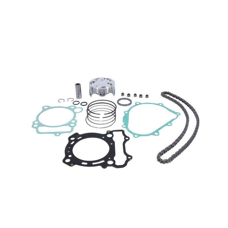 VERTEX sada na opravu horní části motoru YAMAHA YZ 250 F (YZF250) 08-13 (STD. + 0.02mm = 76.97mm) (píst, těsnění TOP-END, rozvodový řetěz)