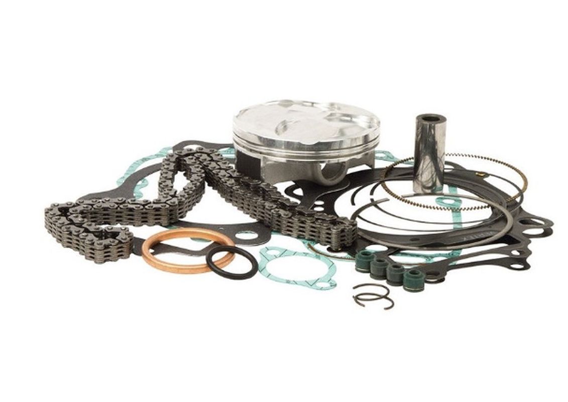 VERTEX sada na opravu horní části motoru KTM SX 450F (SXF450) 23-24, HUSQVARNA FC 450 23-24, (94,98mm) (STD. + 0,02mm) (píst 24618C, těsnění TOP-END, rozvodový řetěz)