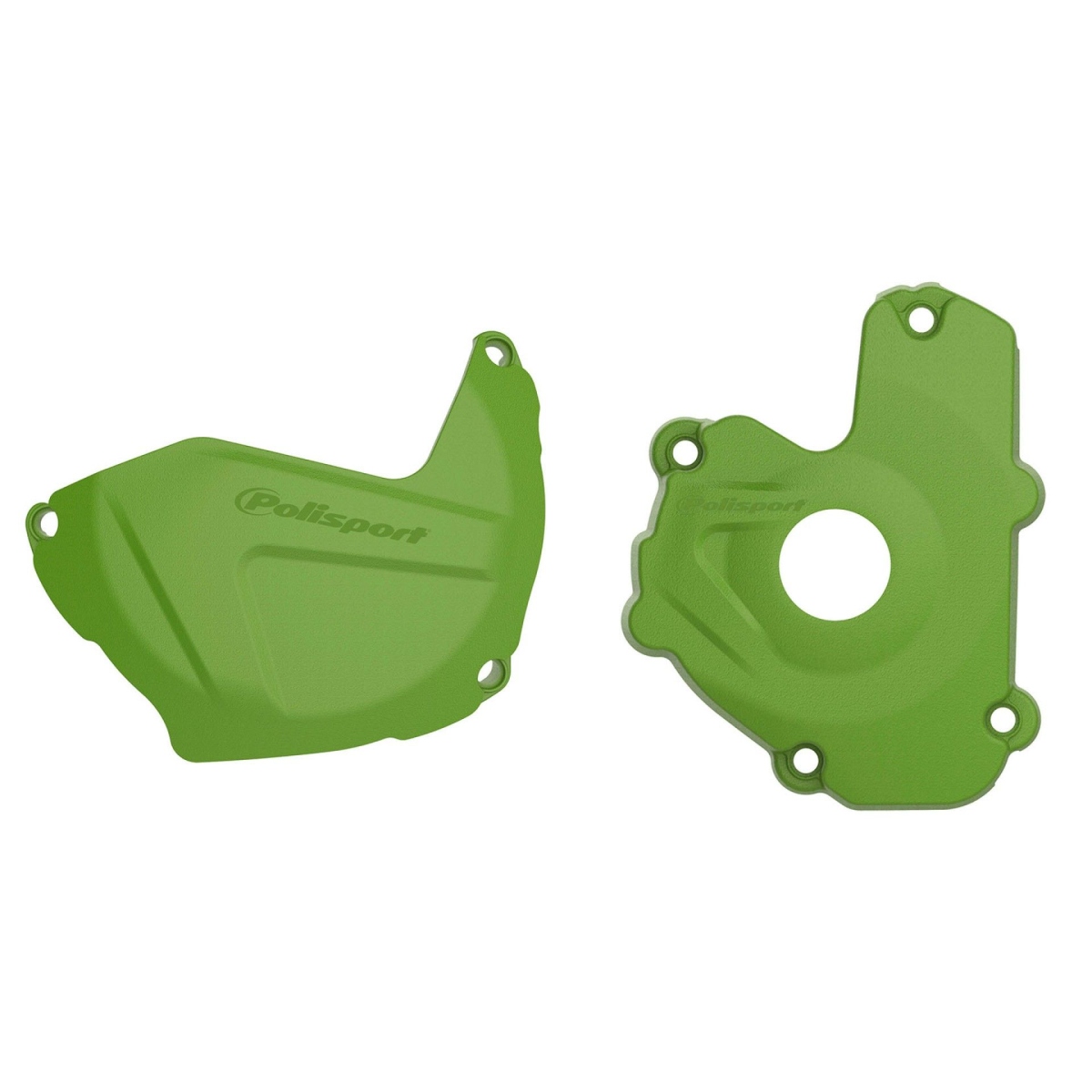 POLISPORT sada krytu alternátoru a spojky KAWASAKI KX 250F 13-16 barva zelená (8460800002+8435800002)