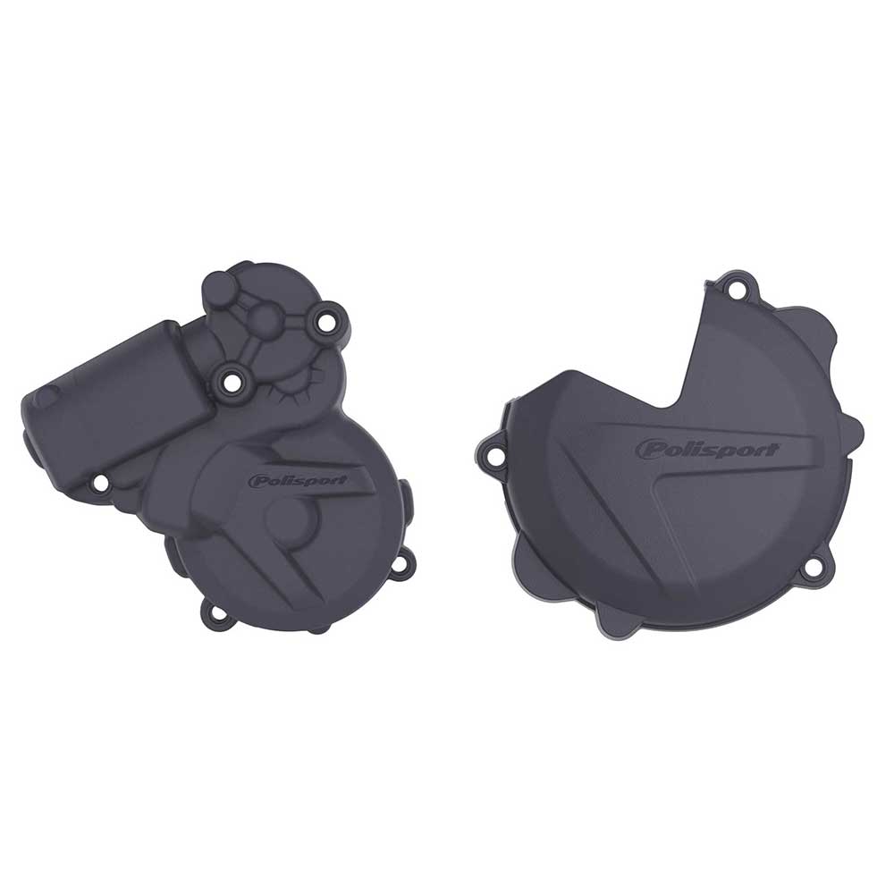 POLISPORT sada krytu alternátoru a spojky HUSQVARNA TE 250/300 14-16 barva tmavě modrá