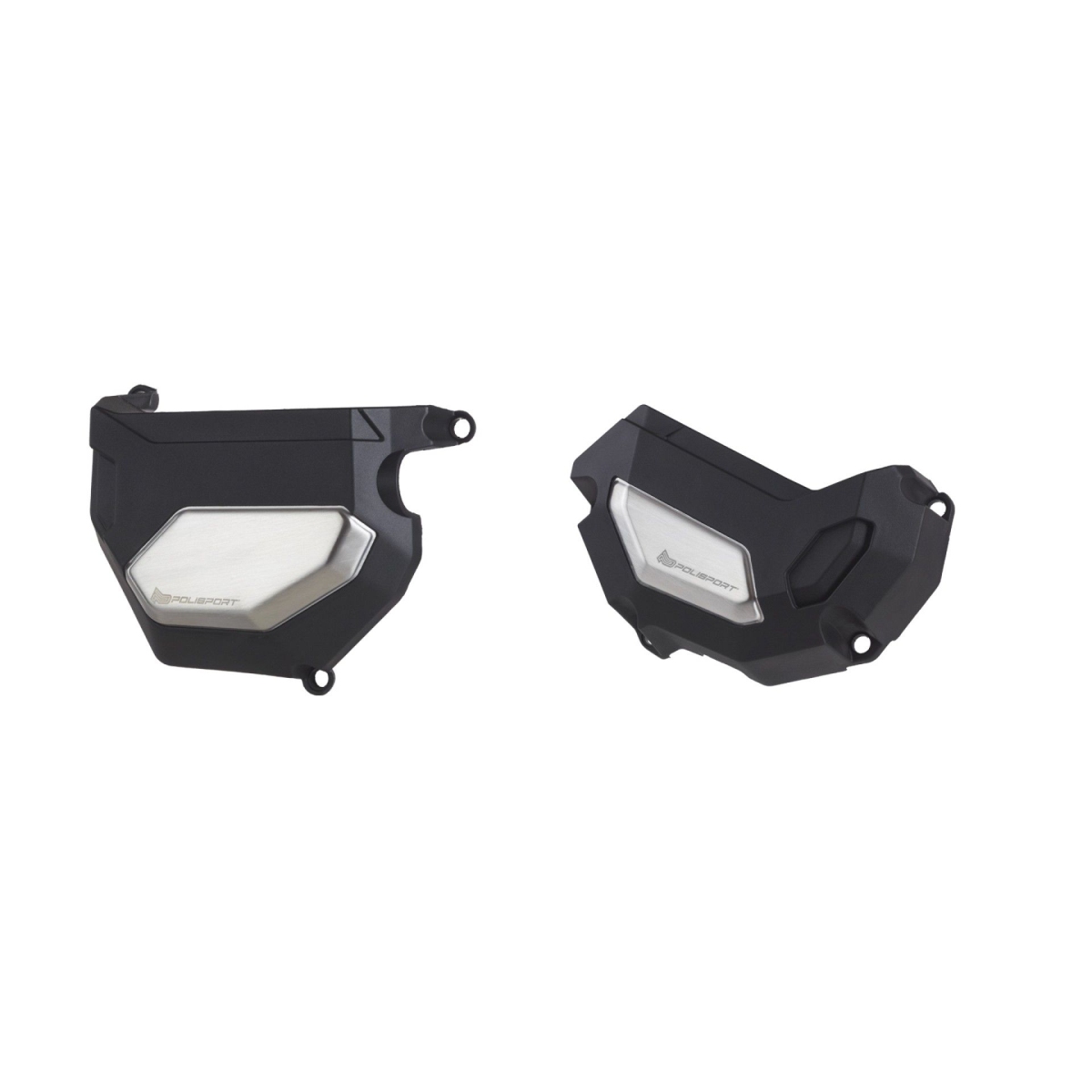POLISPORT STREET sada krytu alternátoru a spojky YAMAHA MT-09 14-20, TRACER 900 14-20, FZ-09 14-17, XSR 900 15-21 černá (8485900001+8486000001)