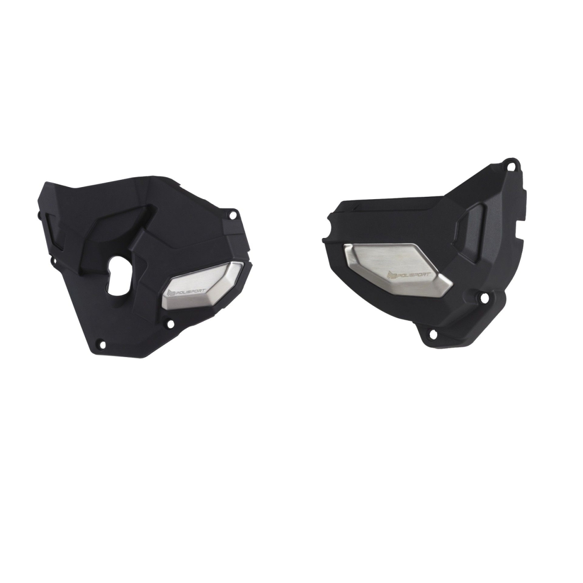 POLISPORT STREET sada krytu alternátoru a spojky HONDA CB 650 F/R 14-20, CBR 650 F/R 14-19 barva černá (8486100001+8486200001)