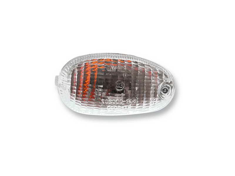 V parts (VICMA) glass blinkru rearright paint blinkru white GILERA storm, PIAGGIO/VESPA tph, typehoon 50 2004-2011 (9147)