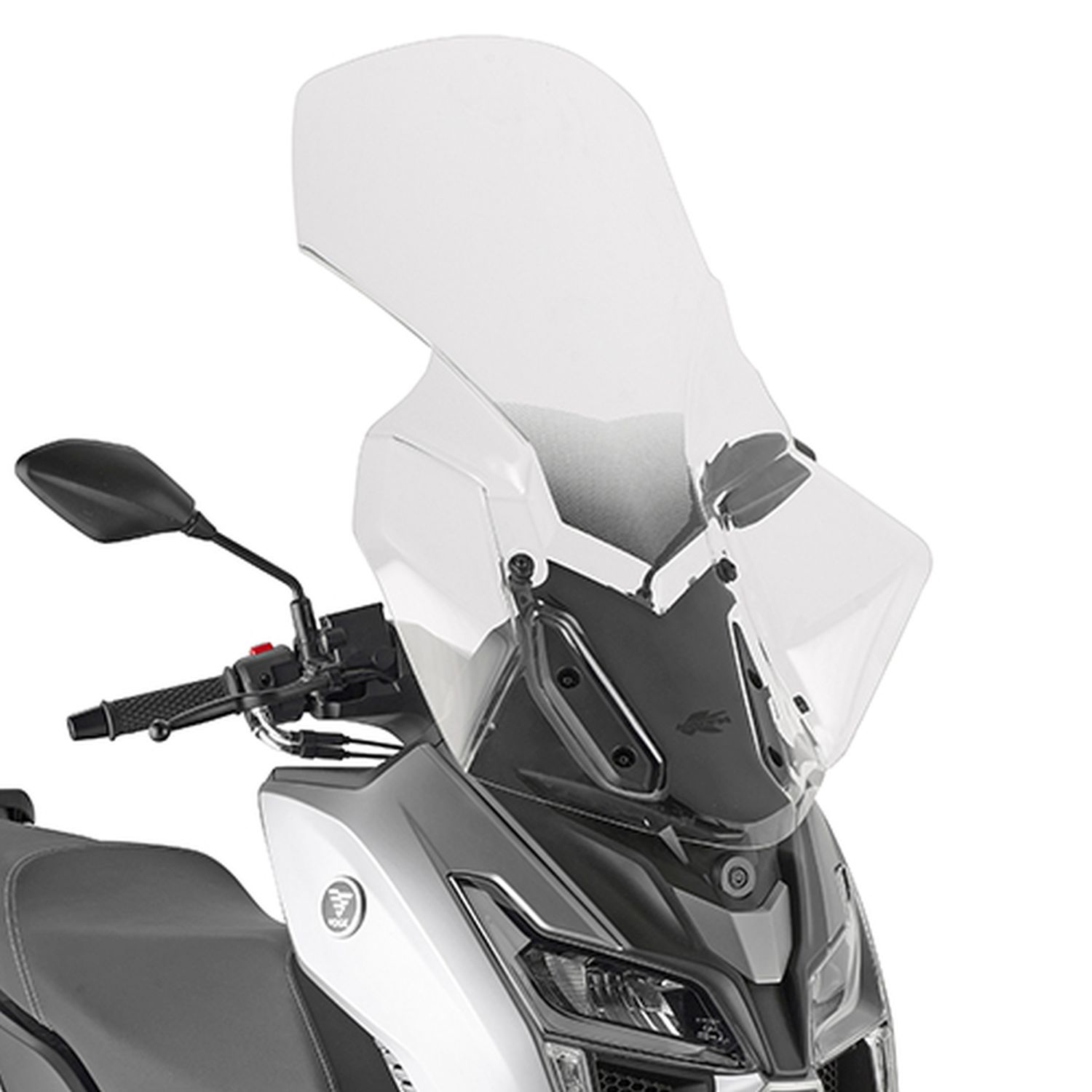 KAPPA windscreen VOGE SR1 125 '23-'26 (81 x 62CM) clear - bracket D9267KITK required