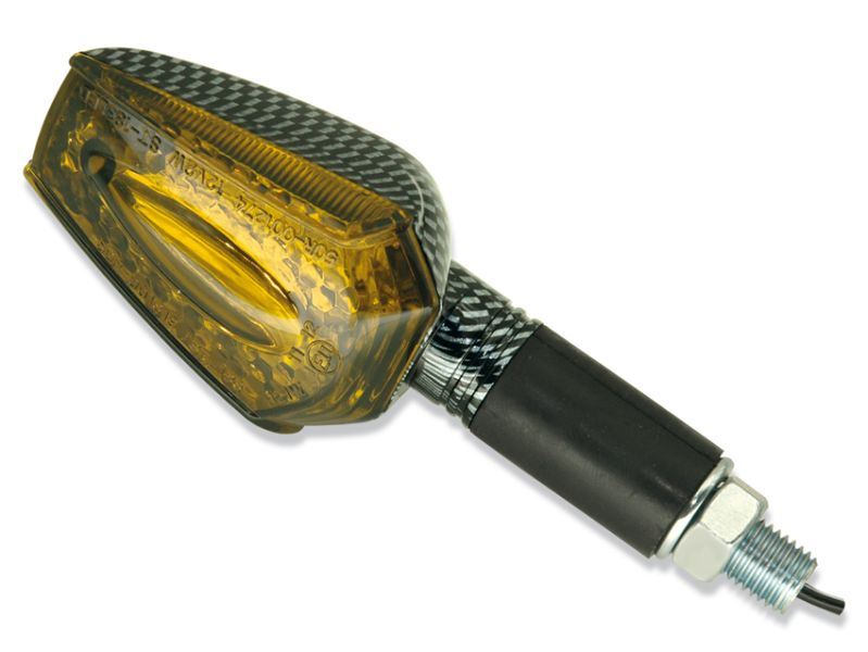 V parts (VICMA) blinker front/rear left/right complete 2 blinkers, paint blinkru karbon (9395)