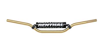 RENTHAL řidítka 7/8 (22mm) MX HANDLEBAR GOLD RC PADDED barva zlatá s chráničem