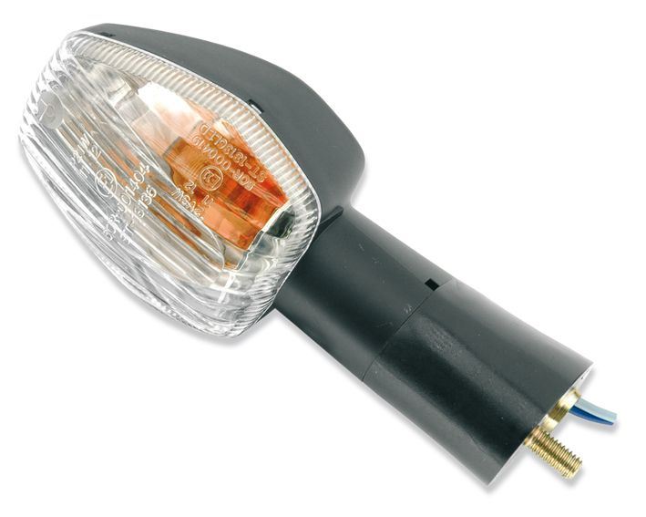 V parts (VICMA) blinker left front, right rear paint blinkru white HONDA cb, cbf, fmx, xl 600-1300 2003-2013 (9767)