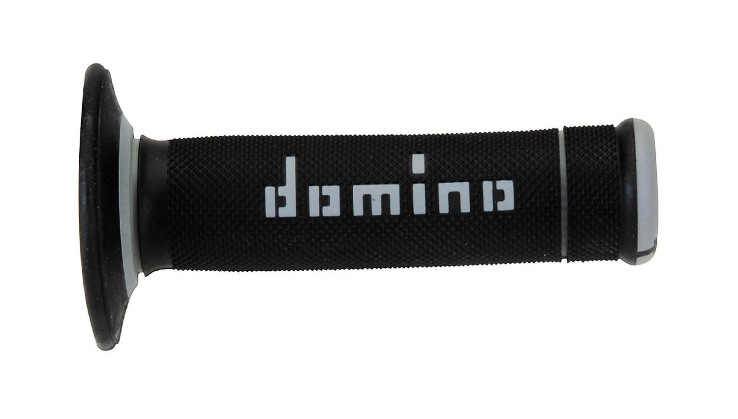 DOMINO gripy OFF ROAD dvousložkové barva černá/šedá