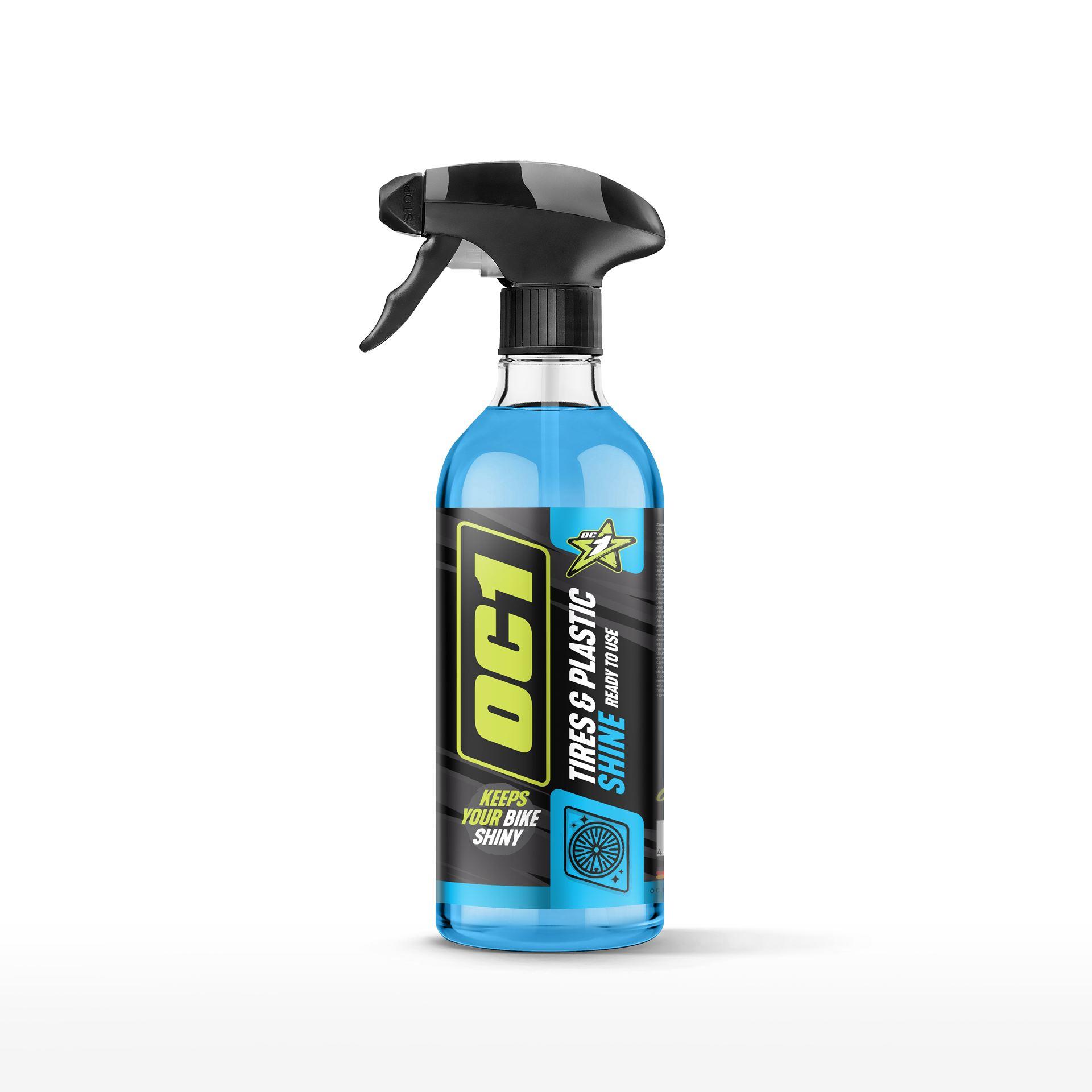 OC1 TIRES AND PLASTIC SHINE leštička do pneumatik i plastů 0,45L
