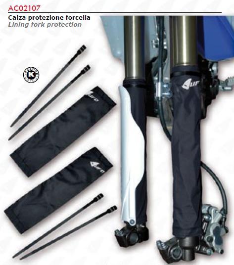 Levně UFO kryty na nohy vidlice nylon barva černá (UFO kryty na nohy vidlice nylon barva černá)