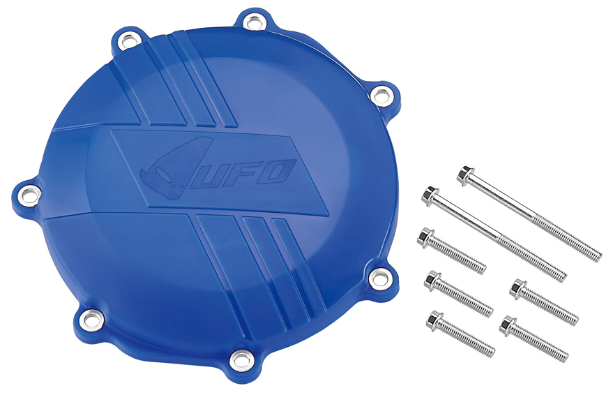UFO kryt spojky YAMAHA YZF 450 11-17, WRF 450 12-15, barva světle modrá