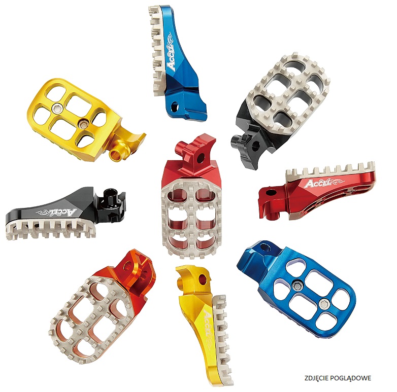 Footrests ACCEL AFP-201BL