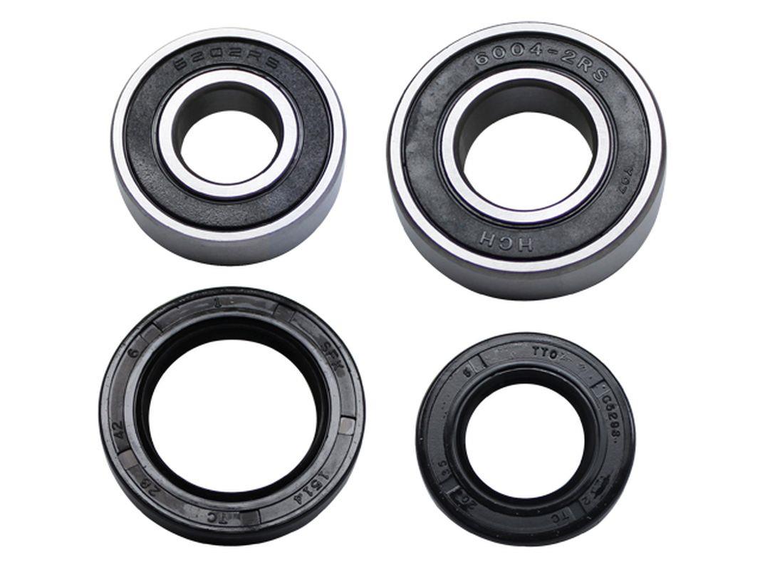 BRONCO ložiska předního kola s těsnícími prvky ATV ARCTIC CAT 250/300 06-16, DVX 300 02-15, GAS GAS WILD HP 300/450 03-08, HONDA TRX 250/300R/X 87-92, TRX 400 99-14, KAWASAKI KVF 300 12-21, KFX 450R 08-14, KFX 700 V-FORCE 04-09