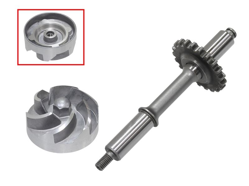 BRONCO hřídel a vrtulka vodního čerpadla KAWASAKI KVF 650 BRUTE FORCE 05-14, KVF 750 BRUTE FORCE 12-21, KRF 750 TERYX 08-13, KFX/KVF 700 04-09, SUZUKI LT-V 700 04-06