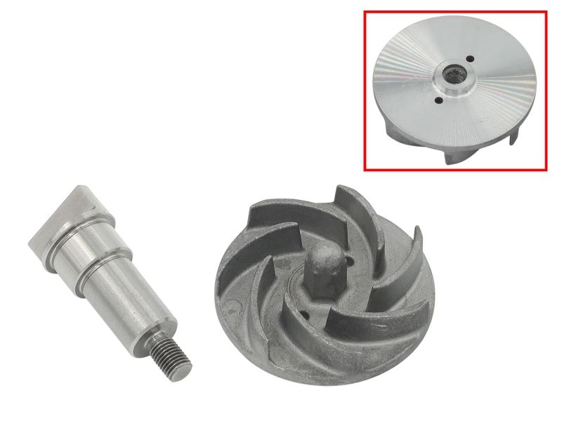 Water pump shaft and propeller BRONCO AT-10082A