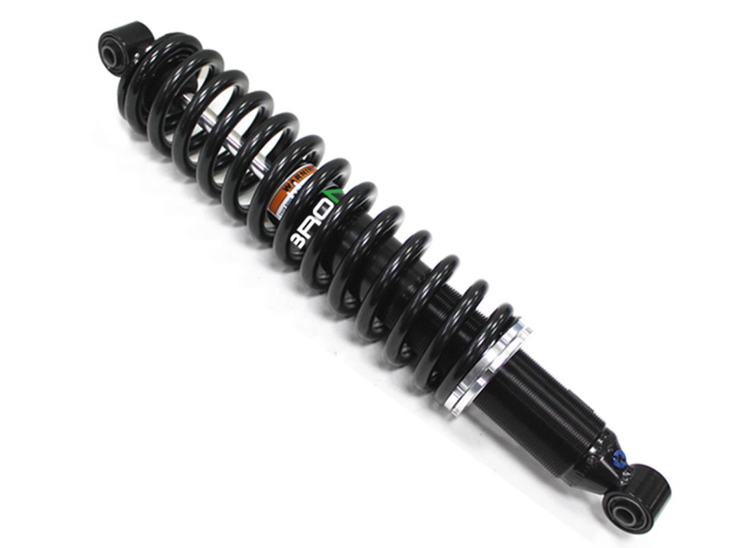 BRONCO HEAVY DUTY rear shock absorber YAMAHA GRIZZLY 700 07-13, GRIZZLY 550 09-14 (stroke 84mm length 371mm) (3B4-22210-00/01; 1HP-F2210-01)