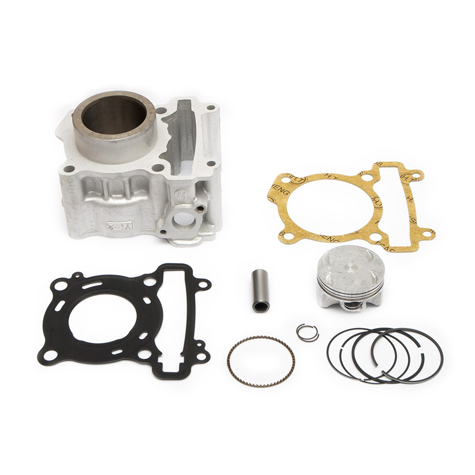 Levně OMP válec hliníkový s nikasilem kompletní (52mm) píst+těsnění YAMAHA YZF 125R, WR 125 R ,X, X-MAX 125, X-CITY 125, HUSQVARNA SMS, SMR 125, RIEJU,