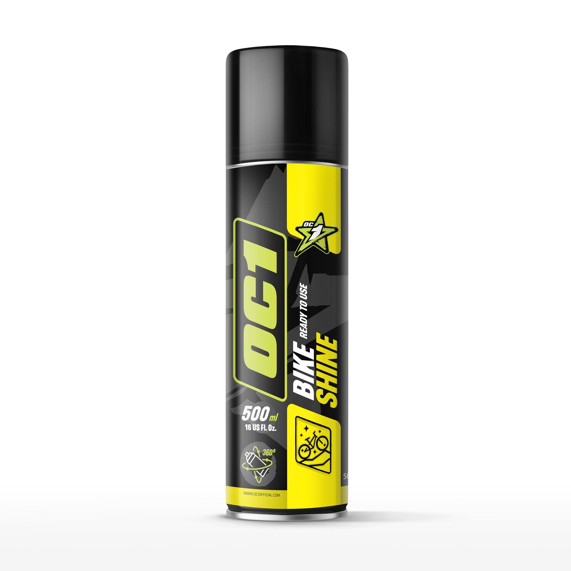 OC1 BIKE SHINE leštička i konzervační prostředek ve spreji 500ML (OC1 BIKE SHINE leštička i konzervační prostředek ve spreji 500ML)