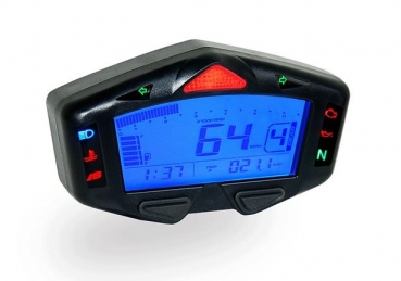 Levně Koso univerzální měřič pro motocykly závodní MINI model DB-03 R závodní (rychlost, otáčky, převody) (EL) (Koso univerzální měřič pro motocykly)