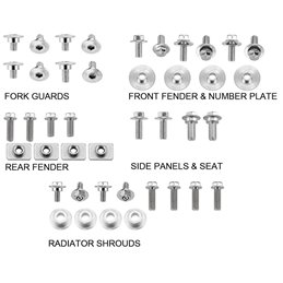 Fairing screw set ACCEL BKF-102