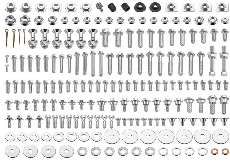 ACCEL sada šroubů PRO PACK FACTORY (velký) HONDA CR/CRF (193 části) (BKP-03) (ACCEL sada šroubů PRO PACK FACTORY (velký) HONDA CR/CRF (193 části))