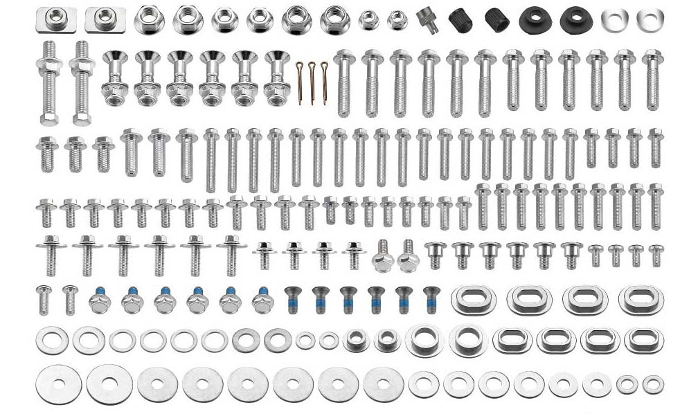 ACCEL sada šroubů PRO PACK FACTORY (velký) YAMAHA YZ/YZF (172 prvky) (BKP-04) (ACCEL sada šroubů PRO PACK FACTORY (velký) YAMAHA YZ/YZF (172 prvky))