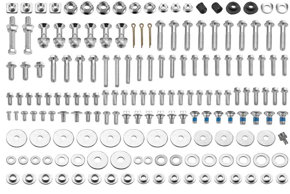 ACCEL sada šroubů PRO PACK FACTORY (velký) SUZUKI RM/RMZ (BKP-06) (ACCEL sada šroubů PRO PACK FACTORY (velký) SUZUKI RM/RMZ (BKP-06))