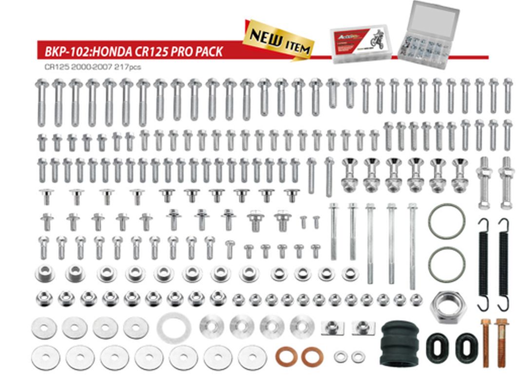 Set of screws ACCEL BKP-102