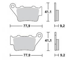 BRENTA brake pads KH208 / KH213 (organic) (BR3088)