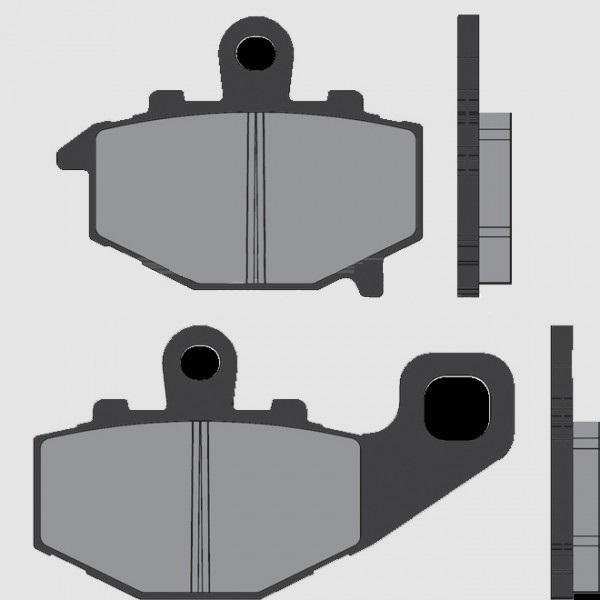 BRENTA brzdové destičky KH192 (organické)