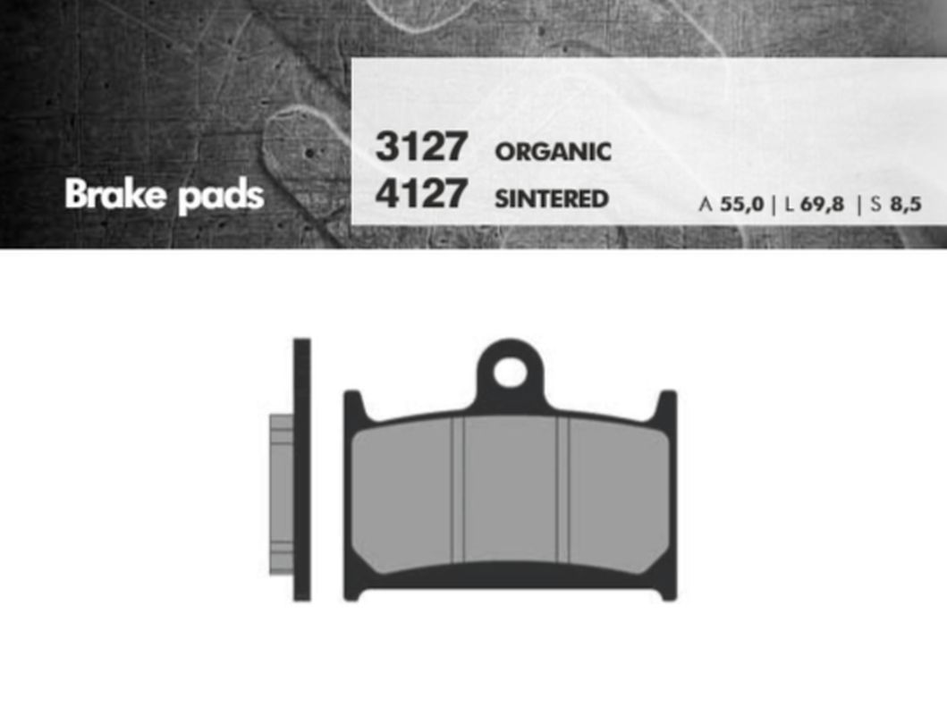 Brake pads BRENTA BR3127