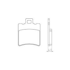 BRENTA brzdové destičky KH193 sintrované barva zlatá (FT 4010)