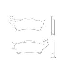 Brake pads BRENTA BR4027