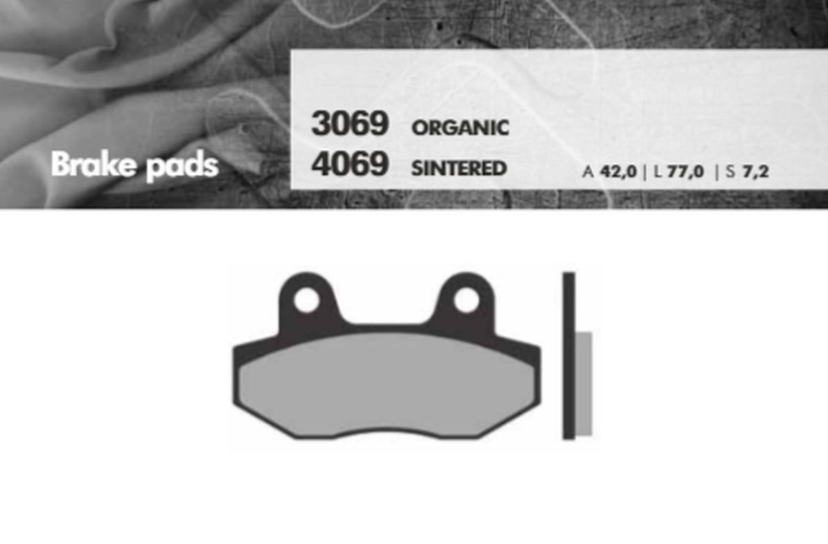 BRENTA brake pads KH86 sinteredcolour gold (ft 4069) (BR4069)