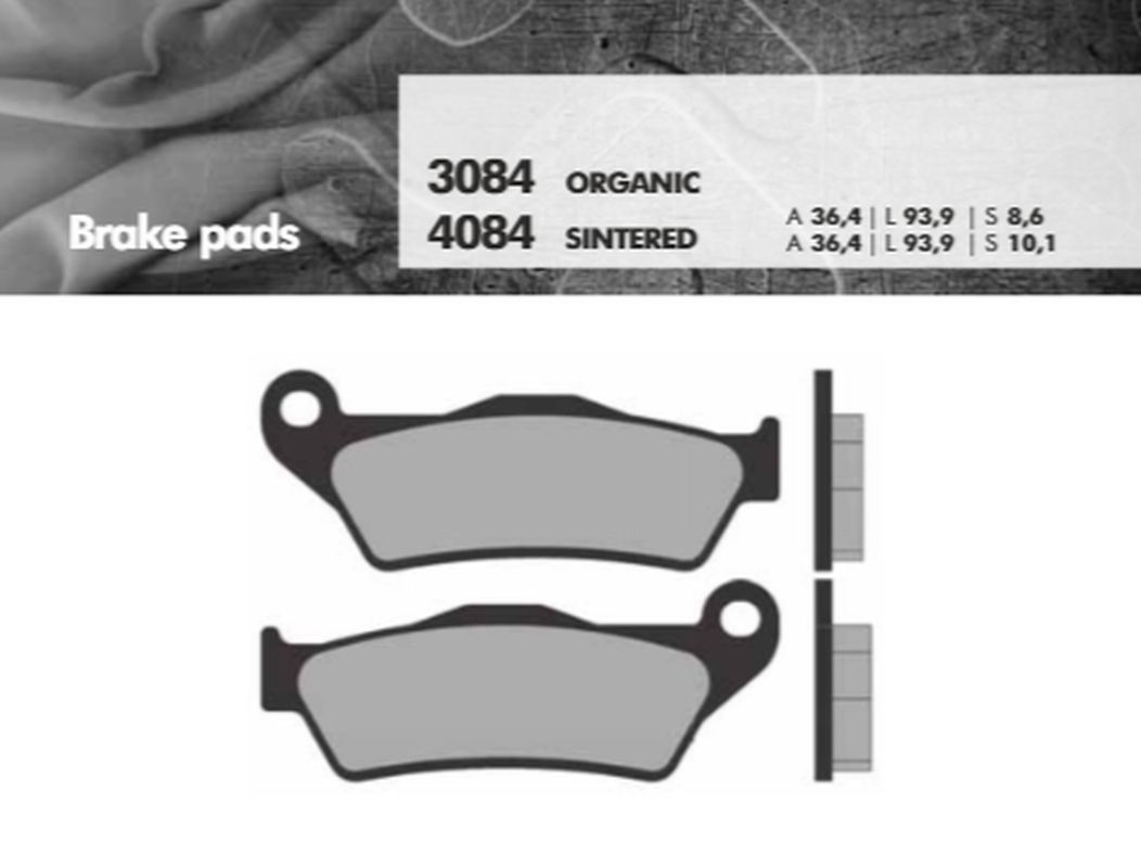 BRENTA brzdové destičky KH363 sintrované barva zlatá BMW zadní (FT 4084) (BRENTA brzdové destičky KH363 sintrované barva zlatá BMW zadní (FT 4084))