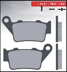 BRENTA brake pads KH208 sinteredcolour gold (ft 4088) (BR4088)