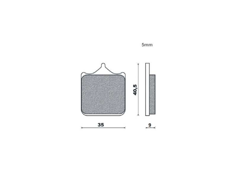 BRENTA brake pads KH604/4 sinteredcolour gold BMW1000RR (ft 4122) (BR4122)
