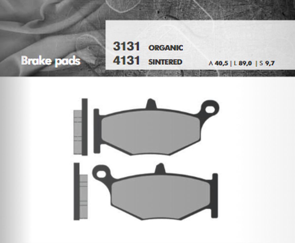 Brake pads BRENTA BR4131