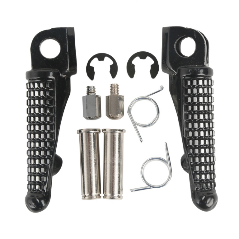 Set of footrests completeby fixing BIKETEC PARTS BTFR015